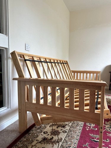 Solid wood futon sofa - solid,