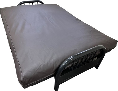 Chocolate leather vinyl - chocolate, full