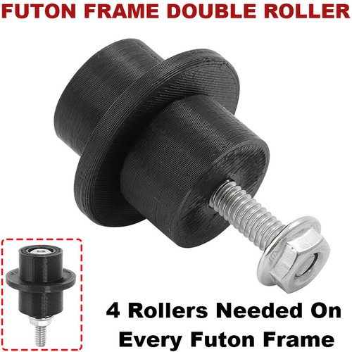 Futon frame double roller - frame,