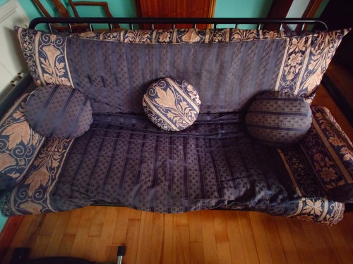Futon sofa bed seater - sofa,