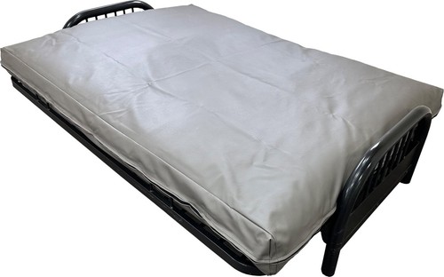 Gray leather vinyl - leather, full